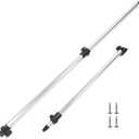 Adjustable Bimini Top Rear Support Poles Bimini Top Replacement Parts Fit Most Types of 3 Bow 4 Bow Bimini Top,Marine Grade Aluminum Extension Top Poles