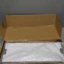 Forbena White Floating Shelves for Bathroom Organizer Over Toilet, Bathroom Shelves Wall Mounted with Towel Rack, Corner Wall Shelf for Bedroom Decor Kitchen Storage (White-Dark Grey, Set of 2)