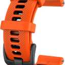OVERSTEP Compatible with Garmin Forerunner 970, 965, 955, 945, 935 Replacement Band, 22mm Wide Interchangable Bands for Fenix 7, Fenix 6 GPS, Fenix 5 Plus Smart Watch