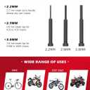 DAYUAN 13 pcs Motorcycle Chain Breaker Set, Chain Removal Tool Chain Cutter and Riveter Kit for Cam and 35 to 630 Chains