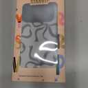 STARVIP for iPhone 17 Pro Case Cute - Wireless Charging Compatible - Dual-Layer Hard Shell + Silicone Cover - Aesthetic Protective Phone Case for Women - Black Bows and Ribbons