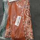 The Peacock Crew Premium Soft Cotton Bandanas Pack for Men and Women Paisley 22 x 22 inches