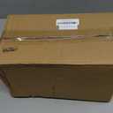 Whaline 50 Pcs Christmas Coffee Paper Cups Xmas Blue Snowman Snowflake Disposable Cups with Lids and Sleeves for Winter Holiday Party Supplies Hot Cold Drinks, 16 Oz