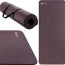 KEEP Extra Thick NBR Yoga Mat for Women & Men, 15mm Thick, 72x32 Large Exercise Mat with Non-Slip Workout Mat for Yoga, Pilates, Stretching, Meditation Wide & Cushioned Fitness Mat