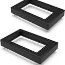 2Pcs Black Protective Edge Guard for M5 Lectric XP, Soft Protective Cover Bike Display Cover