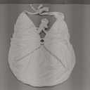 Floerns Women's Y2k Going Out Clubwear Halter Top Tie Backless Draped Cowl Deep V Neck Ring Top Cut Out Party Halter Tops (Large, White)