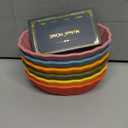 Koluti 4oz Oval Silicone Ramekins set of 6, Oven Safe Creme Brulee Dishes, Mini Souffle Pudding Quiche Baking Pan, Dessert Dipping Sauce Bowls, BPA Free, Microwave & Freezer & Dishwasher Safe