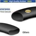 GICOOL 13x5.00-6 Inner Tube, 2 Pack with TR-87 Valve Stem, Heavy Duty, Universal Fit for Razor Dirt Quad Lawn Mowers, ATVs, Yard Tractor, Snow Blower