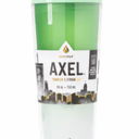 Manna™ Axel™ Plastic Tumbler & Straw Set - Green
