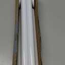 White Shower Curtain Rod Tension 30 to 80 Inch,1 Inch Diameter Adjustable Tension Curtain Rod No Drilling,Shower Rods for Bathroom,No Rust