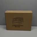 10-Pack Clear Fridge Organizer Bins with Lids, Stackable Refrigerator Storage Containers, BPA-Free with Drain Tray & Anti-Slip Base for Fruits, Veggies, Drinks