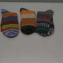 Kelabia Vintage Thick Knit Wool Socks for Women - Cottagecore Nordic Winter Socks (3 Pair, Onesize)