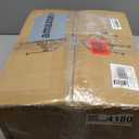 Adjustable Medical Bedside Toilet Chair, with Padded Backrest, Height Adjustable, Foldable Armrests, Gray