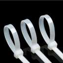 Large zip ties 18 inch white Extra long cable ties heavy duty outdoor 200 lbs thick Nylon plastic Zipties 50pcs