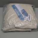 H.VERSAILTEX Chair Slipcover Reversible Chair Cover Water Resistant Couch Cover Washable Chair Cover Non-Slip Fabric Furniture Protector with Elastic Strap for Pets(Armchair, Ivory/Beige)