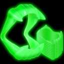 12/30/50/108PCS Glow in the Dark Vampire Plastic Fake Fang Teeth Halloween Costume Prop Goodie Bag Filler Party Favor