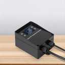 Digital Temperature Controller with LCD Display, Easy to Use,Black, 110V