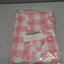 Womens Gingham Pajama Set 2 Piece Plaid Lounge Sets Summer Matching Sleeveless Tank Top and Boxer shorts Pjs Outfits (XL)