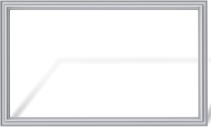 WPW10714545 - Upgraded Freezer Door Gasket for Whirlpool Kenmore, 21.06 x 34.25 Inch W10164045 Refrigerator Door Gasket Fit for Maytag and Kitchen Aid Freezer Door Seal