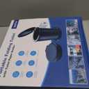 Camp Toilet for Adults, Upgraded 2nd Generation, Retractable Portable Camping Toilet with Paper Holder & Lid, Porta Potty Adjustable Height for Travel, Car, RV, Road Trip, baos portatiles para adultos