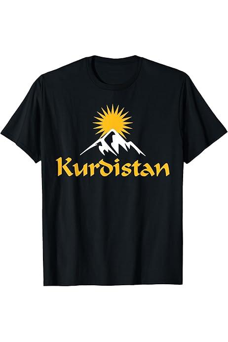 Kurdistan Kurde Flag T-Shirt M