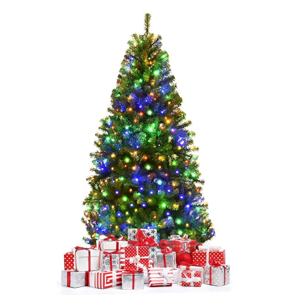 5 ft. Pre-Lit Artificial Christmas Tree with 150 LED Lights