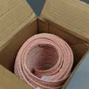 FunWheat Round Braided Placemats Set of 8 Place Mats for Dining Table Woven Washable Non-Slip Table Mats 15 Inch(Pink,8pcs)