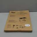 Vigar Compact Step Stool Foldable, 12-1/2-inch Step Stools for Adults up to 330 Pound, Lightweight Stool, Non-Slip Folding Step Stool, Black, Bamboo Print on Top