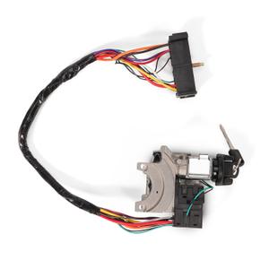 Ignition Starter Switch Lock Cylinder Assembly w/ 2 Keys Compatible with Chevrolet GMC Blazer C1500 C2500 C3500 K1500 K2500 K3500 Tahoe GMC C1500 Suburban Sonoma Yukon 1995-1996
