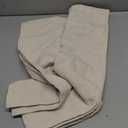 MIULEE Euro Sham Pillow Covers for Bed 26x26, 2 Pack Natural Linen Thick & Textured Decorative Throw Pillow Covers, Neutral Cushion Cases, Modern Farmhouse Home Decor, No Filling