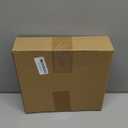 Sumind 9.8 x 11.8 Inch Christmas Star Tree Topper Glittered Star Metal Plug in Treetop Ornaments with Bow and 30 LED String Light for Christmas Tree Indoor Holiday Party Decoration(Gold)