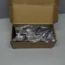 Cisily Sink Caddy Sponge Holder for Kitchen with Brush Holder and Stainless Steel Self Drain Tray, Rustproof Kitchen Sink Organizer for Sponge, Soap Dispenser Storage Accessories (9.25, Black)