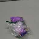 PATPAT Family Matching Swimwear Set: Floral Print Sleeveless Ruffled One Piece Bathing Suits (4-5T, Fuchsia Purple)