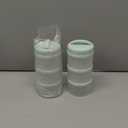 Termichy Stackable Formula Dispenser Portable Milk Powder Container, 2 Pack, Light Green