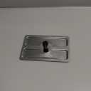 Stainless Steel Toaster Cover - Heat-Resistant Dust Protector for Bread Machines & Electric Toasters, Universal Appliance Top Cover (Fits Most Models)