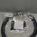 PINCTROT Steering Wheel Cover Great Grip with 3D Honeycomb Anti-Slip Design, Universal 14.5-15 Inch (All Black) (Medium(Standard) Size[14 1/2''-15''])