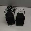 Amazon Basics USB-Powered Computer Speakers for Desktop or Laptop PC with Volume Control, Plug-N-Play, Black (1-Pack)