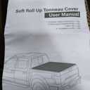 Soft Roll Up 5.8' Pickup Bed Cover Compatible for 2007-2026 Chevy Silverado GMC Sierra 1500 Short Vinyl Truck Tonneau Cover | Fleetside