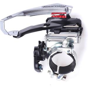 Tourney Front Derailleur FD-TY500 6/7 Speed Multi-Clamp 31.8/34.9mm Black  Silver