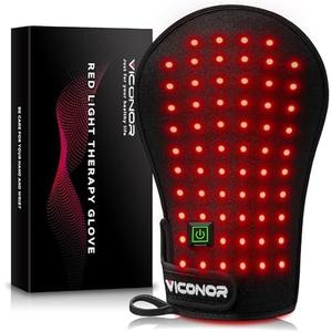 Red Light Therapy Device for Hands, Infrared-Light-Therapy-Gloves Finger Wrist, Led Near Infrared Light Skin Care(Pack of 1)