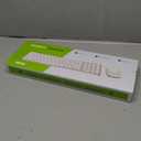 Seenda Bluetooth Keyboard and Mouse Combo for Mac, SKM64-2 Rechargeable Slim Wireless Keyboard Mouse Compact, 3 Multi-Device Connection, Compatible for Mac, MacBook Pro/Air, iPad, White Silver