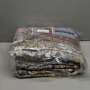 RUGSURE Washable Area Rugs - Perfect for Living Room, Bedroom, Kids Room, Nursery - Stain & Water Resistant Non-Slip, Pet & Child Friendly, Vintage Tribal Area Rugs (Turmeric and Grey, 6' x 9')