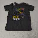 I Crushed Preschool Monster Truck Graduation Cap Gift Boys T-Shirt Gray 4T,Black 