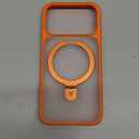 TORRAS for iPhone 17 Pro Case with Stand, Fit for MagSafe, 4X Military Drop Protection, Camera Control Button, Slim Soft Edge Phone Case for iPhone 17 Pro, Translucent Matte Cover 6.3", Bright Orange