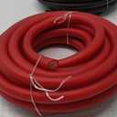 2 Gauge Battery Cable, 15FT Red + 15FT Black 2 AWG Welding Cable, Stranded Oxygen-Free Copper Wire for Automotive, Battery, Solar, Marine and Generator