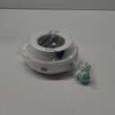 ORSDA Cat Toy, 3-in-1 Automatic Interactive Electronic Moving Ambush Feather, Fluttering Butterfly, Track Balls, USB Rechargeable Powered Smart Indoor Exercise Kicker (White)