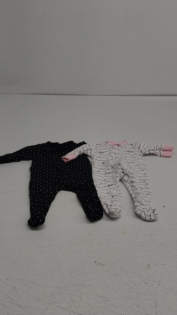 Hudson Baby Unisex Baby Cotton Sleep and Play 3-6M