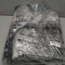 3x10 Washable Hallway Runner Rug - Non Slip Modern Wide Carpet for Kitchen Entryway Bathroom with Rubber Backing,Low Pile Thin Long Floor Runner IndoorBlack Grey,3x10