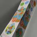Bright Starts Pop 'N Jump Portable Baby Jumper, Foldable Indoor/Outdoor Baby Jumper with Owl Forest Sensory Activities, Ages 612 Months, Owl Forest