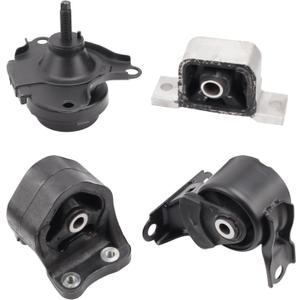 Set of 4 Engine Motor Mount Compatible with 2002 2003 2004 2005 2006 CR-V 2.4L Auto Transmission Replacement for A4504 A6597 A6596 A4506